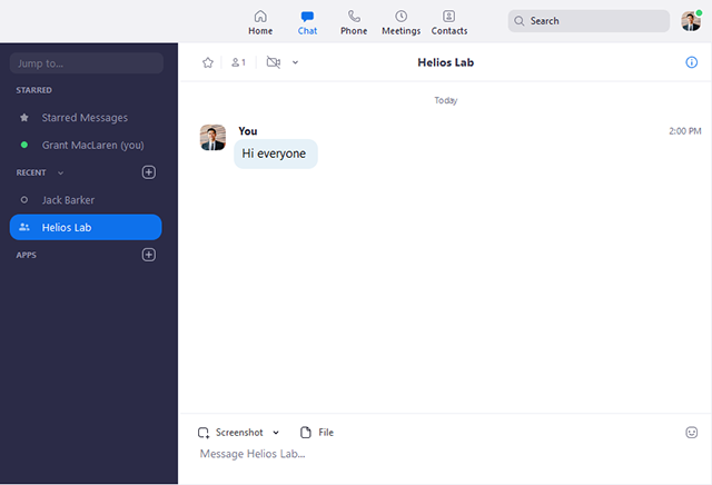 zoom keybase app chat images from