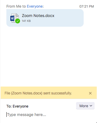 zoom for mac cannot sent invitation