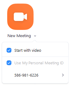 set up a zoom meeting