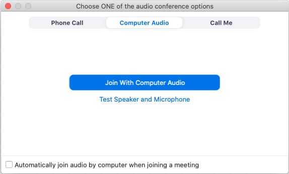 how to test zoom meeting