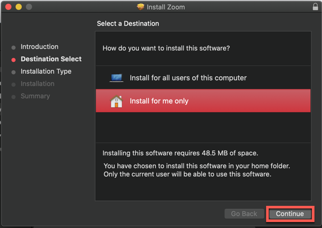 how to install zoom on my macbook pro