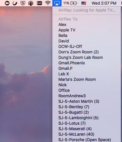 Sharing Screen Using Apple Screen Mirroring Airplay Zoom Help Center