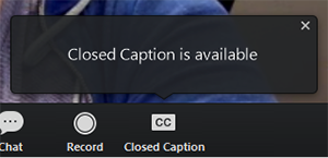 closed captioning tool for zoom free