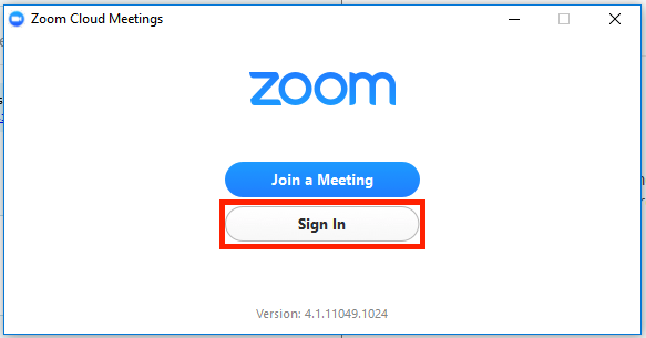 starting zoom meeting