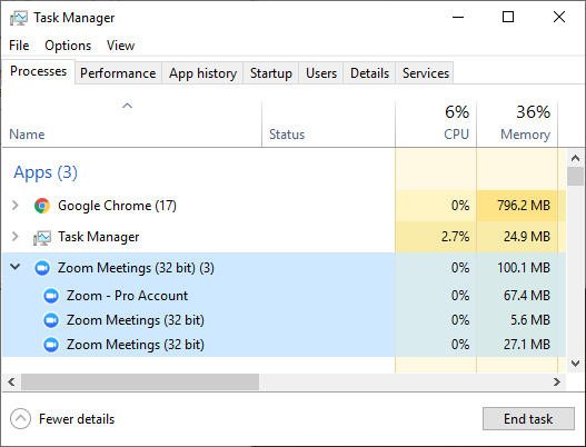 task manager crashes windows 10