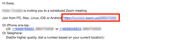 zoom link meeting