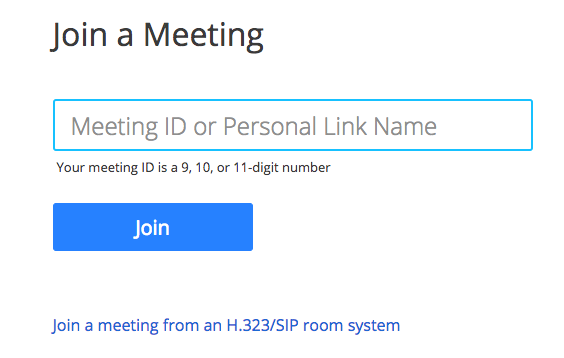 zoom meeting login in