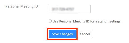 can people call in the personal meeting id number on zoom