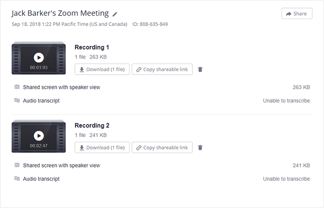 download zoom recording